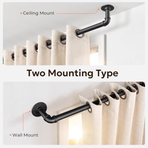 Assembled Zeerobee rod with curtains