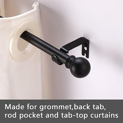 GXOACKJ curtain rod with mounting brackets