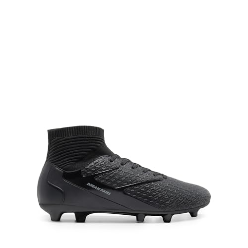 DREAM PAIRS high top cleats black synthetic finish