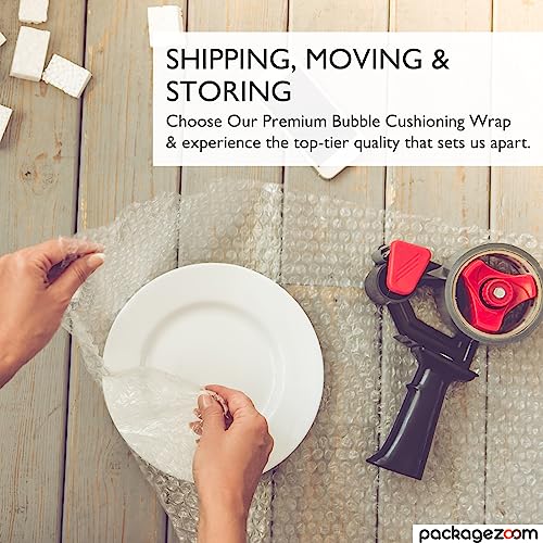 Clear protective bubble roll for fragile items
