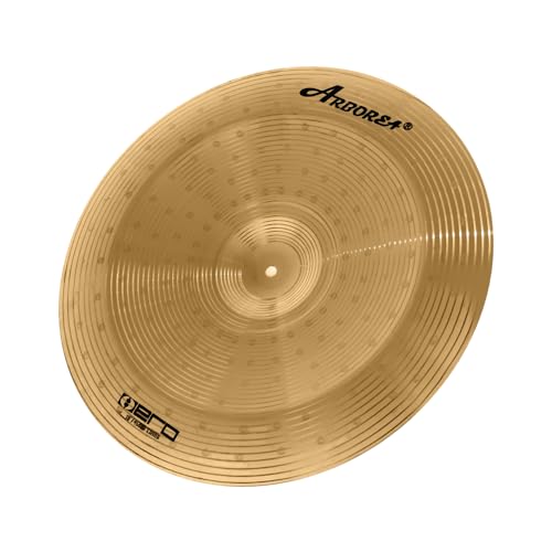 Close up of hammered cymbal texture