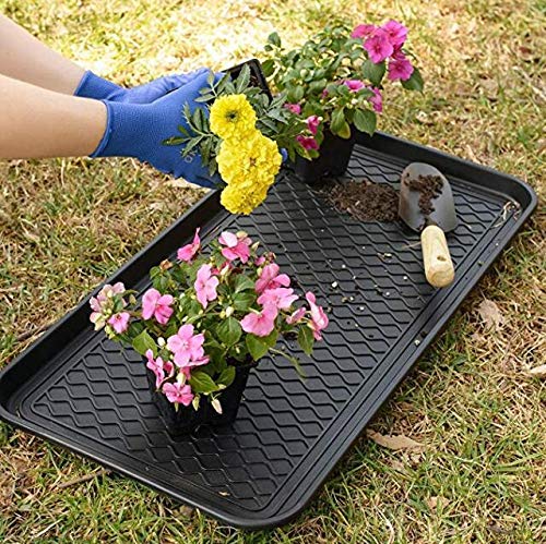 Three boot trays stacked together