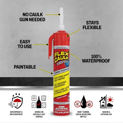 Adjustable trigger nozzle on Flex Caulk