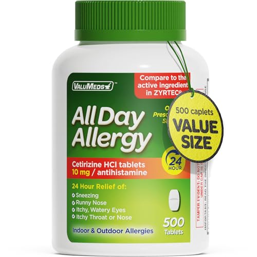 ValuMeds 24-Hour Allergy Medicine bottle front