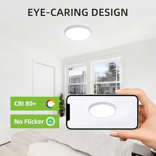 Side profile of ultra-slim Hykolity LED light