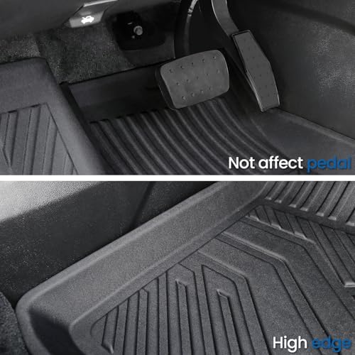 Rear cargo liner for GMC Acadia