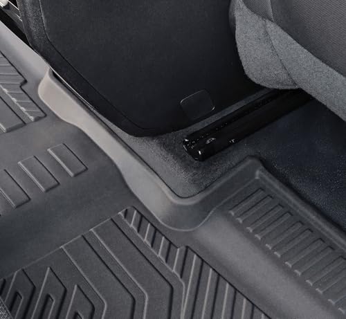 Backrest kick mats with fasteners