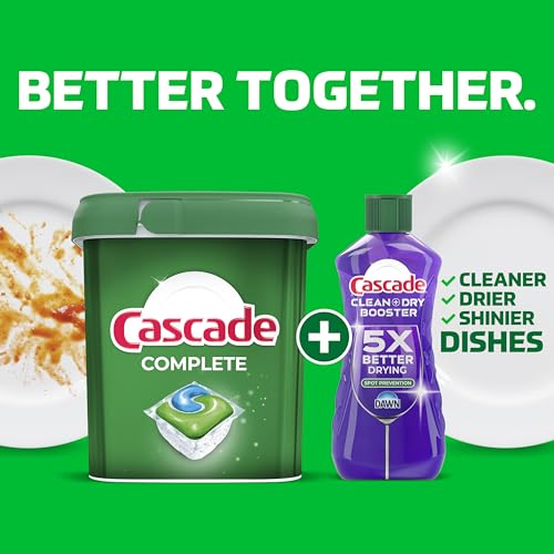 Cascade Complete pods nutritional and safety labeling