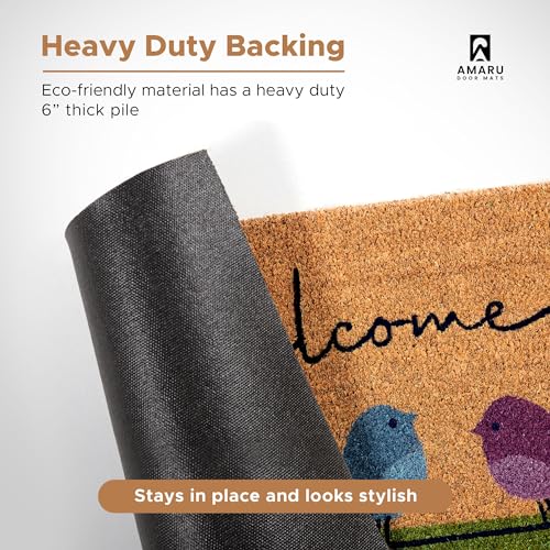 AMARU DOOR MATS coconut fiber surface texture