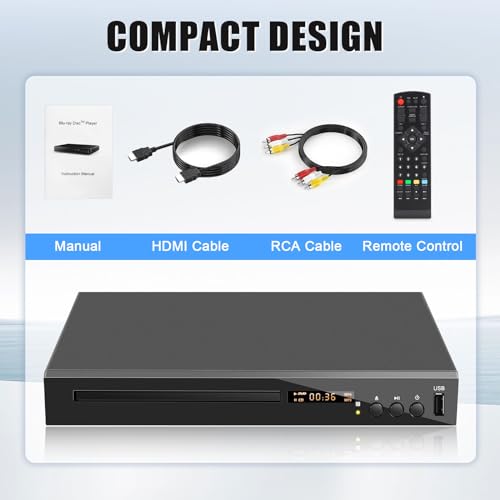 USB port detail on player front