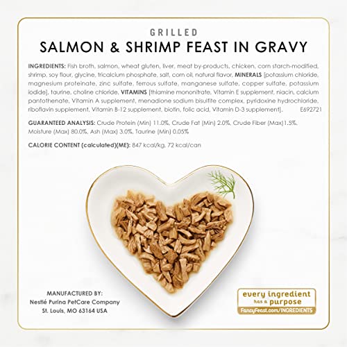 Healthy gourmet wet cat food
