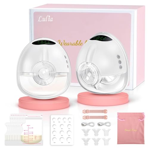 Lulia hands free breast pump unit