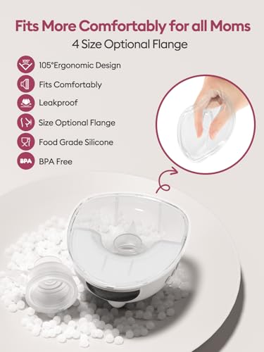 Lulia breast pump components