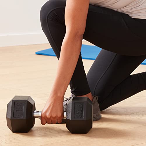 Black 35 lb fitness weight