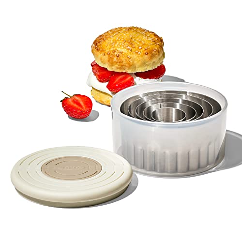 OXO Good Grips Double-Sided Cookie & Biscuit Cutters set