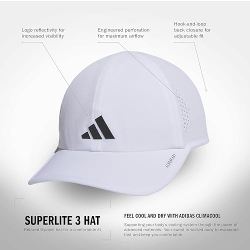 adidas Men's Superlite Hat side profile