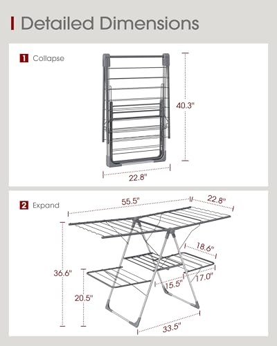 Sakugi Clothes Drying Rack base stability design