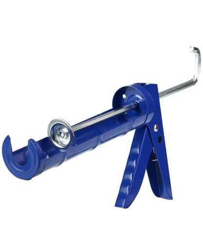 Bates Choice caulking gun in deep navy blue
