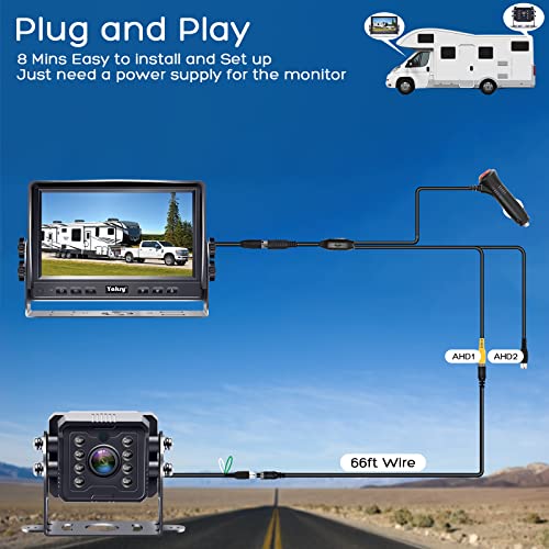 Waterproof Yakry backup camera unit