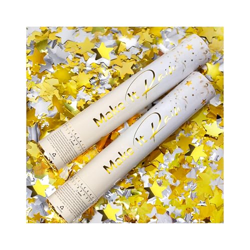 PRIMEPURE confetti cannon gold stars