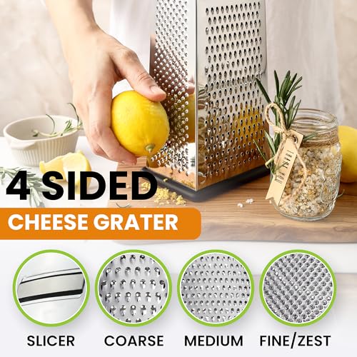 Side view of the vegetable slicer surface