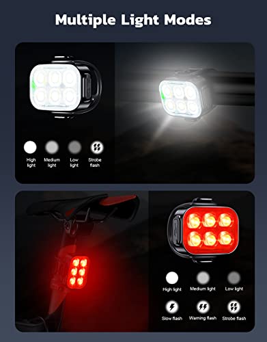Black Zewdov headlight on bike handle
