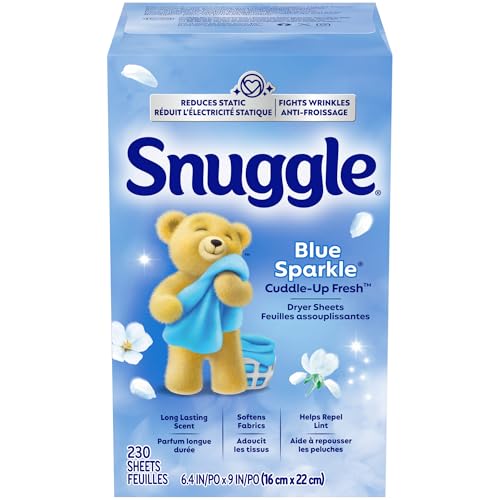Snuggle sheets for HE dryers