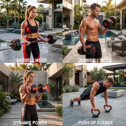 KINETRA kettlebell setup with iron sand composite weight