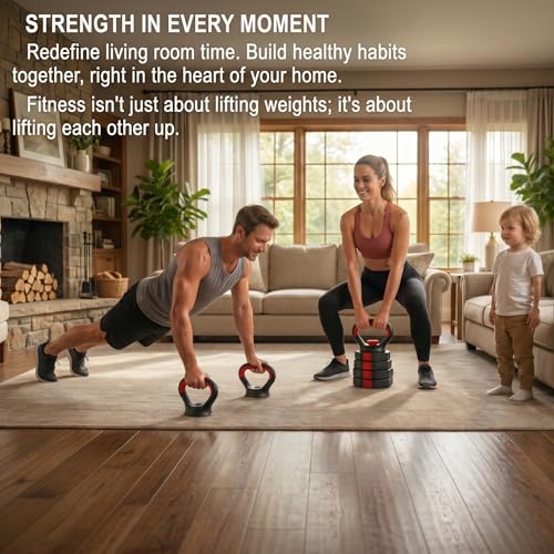 Included fitness gloves and assembly hardware