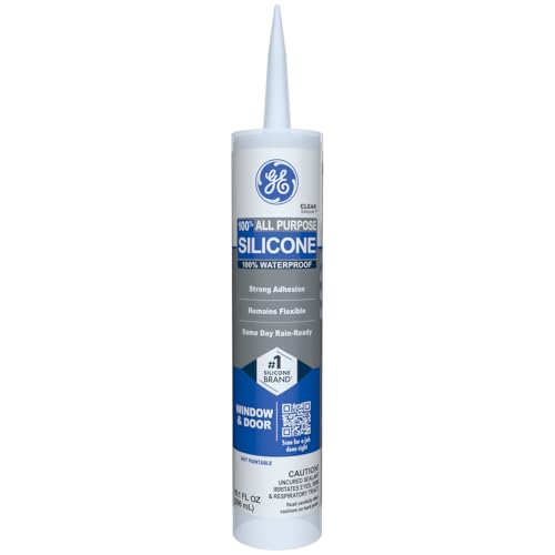 GE All Purpose Silicone Caulk 10 oz cartridge
