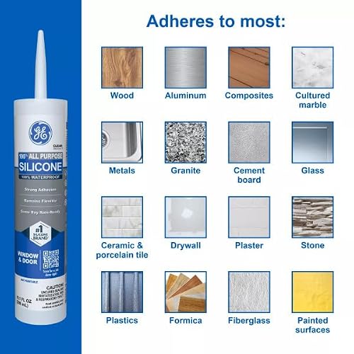 GE silicone sealant application tip