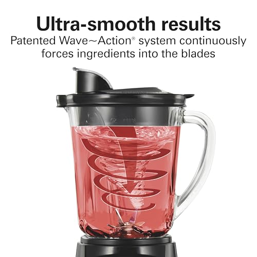 40 ounce glass blender jar detail
