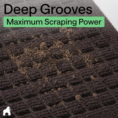 Deep grooves on the GORILLA GRIP mat