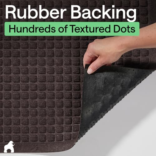 Coffee colored door mat surface texture