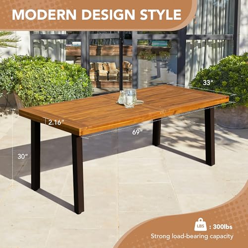 Painted steel legs of the Devoko table