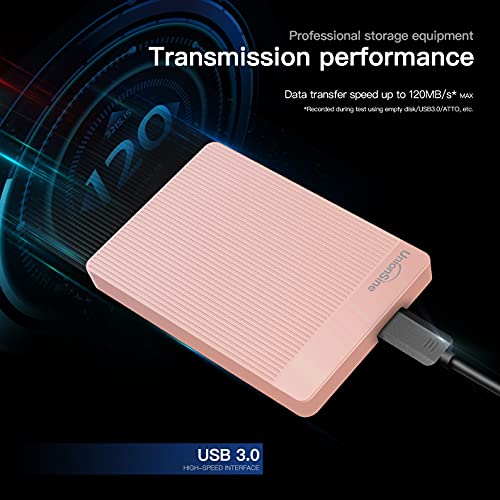 UnionSine Portable Hard Drive mirror logo strip