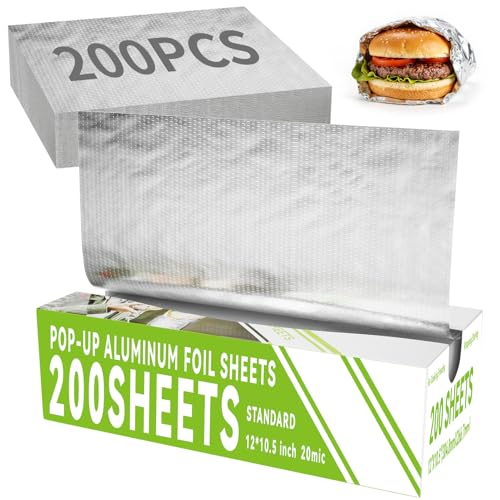 SZZJKJ pre-cut aluminum foil sheets box