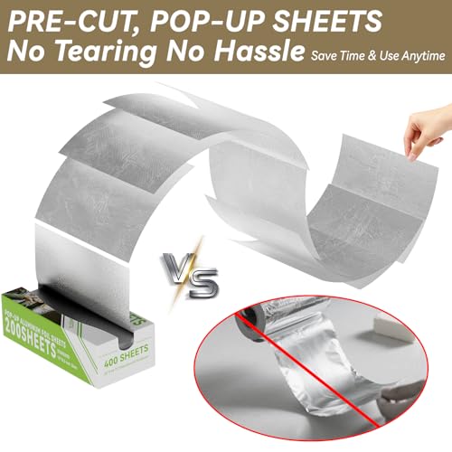 Pop-up dispenser for SZZJKJ foil sheets