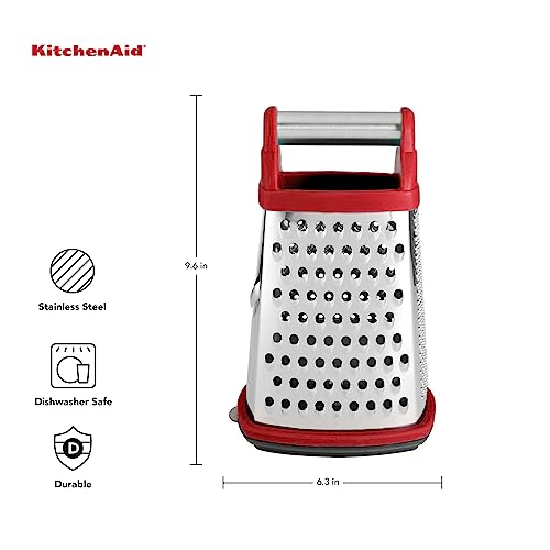KitchenAid box grater with detachable storage container