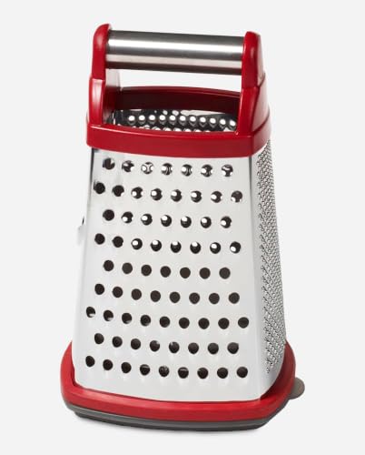 KitchenAid Gourmet box grater in vibrant red finish