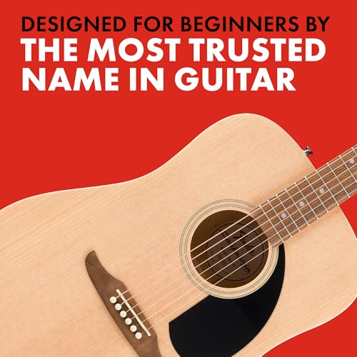Side profile of Fender California Debut Redondo dreadnought