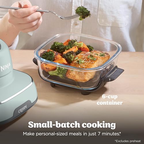 Sage colored Ninja Crispi air fryer