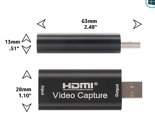 Side profile of AXHDCAP capture device