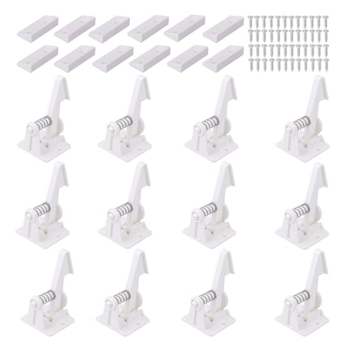 vmaisi 12 Pack Cabinet Locks Slock-12 front view