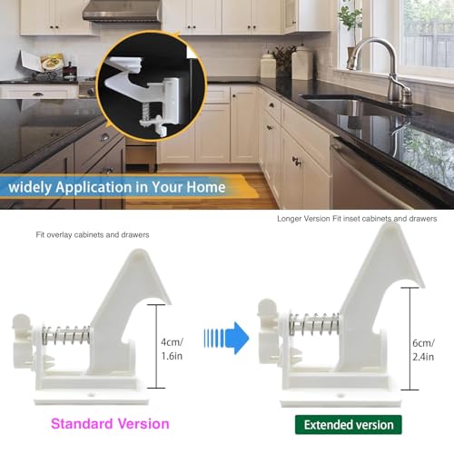 Twelve pack vmaisi child safety locks with screws
