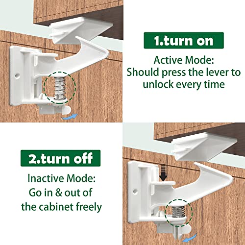 Adhesive backing on vmaisi safety latch