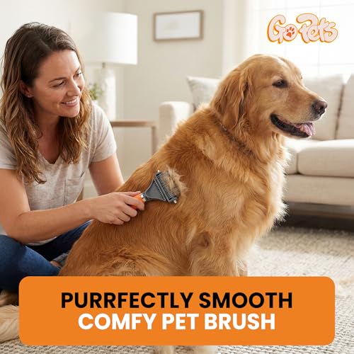GoPets grooming tool showing 8.9 inch scale