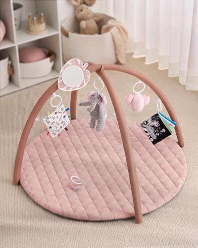 Non-slip backing of the baby play mat