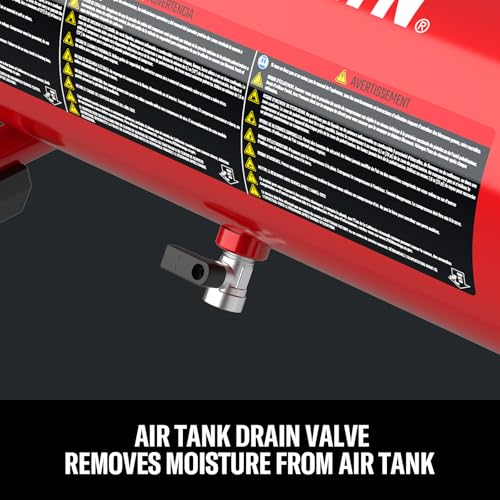 CRAFTSMAN compressor rubber handle detail
