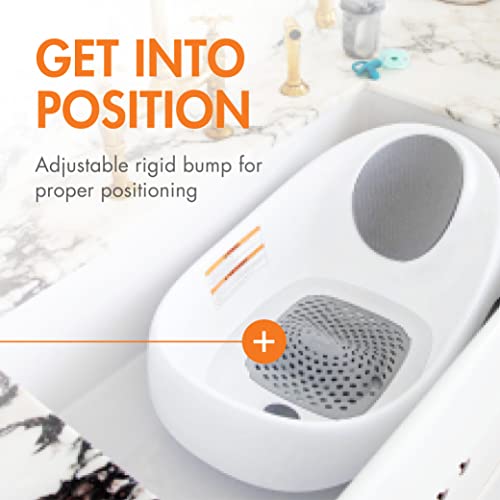 Boon Soak bathtub color-changing drain plug
